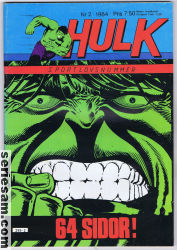 Hulk 1984 nr 2 omslag serier