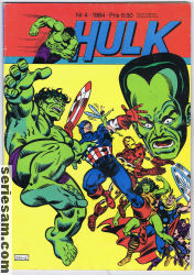 Hulk 1984 nr 4 omslag serier