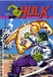 Hulk 1984 nr 5 omslag serier
