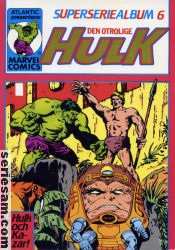Hulk superseriealbum 1982 nr 6 omslag serier