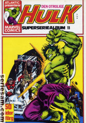 Hulk superseriealbum 1984 nr 11 omslag serier