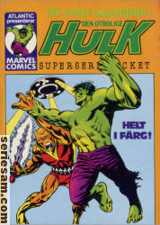 Hulk superseriepocket 1979 nr 2 omslag serier Hulk superseriepocket 1979 nr 2 omslag serier