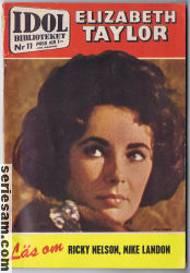 Idolbiblioteket 1961 nr 11 omslag serier