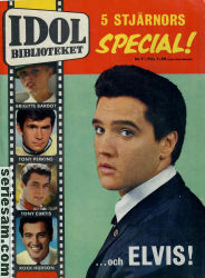 Idolbiblioteket 5 stjärnors special! 1961 nr 7.5 omslag serier