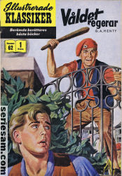 Illustrerade klassiker 1958 nr 62 omslag serier Illustrerade klassiker 1958 nr 62 omslag serier
