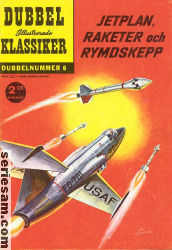 Illustrerade klassiker Dubbelnummer 1961 nr 6 omslag serier