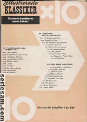 Illustrerade klassiker (inbunden) 1956 nr 13 omslag serier