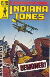 Indiana Jones 1985 nr 1 omslag serier