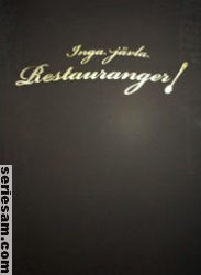 Inga jävla restauranger! 2009 omslag serier