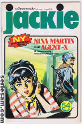Jackie 1973 nr 7 omslag serier