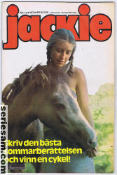 Jackie 1974 nr 12 omslag serier
