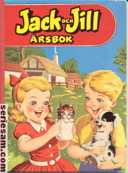 Jack och Jill årsbok 1957 omslag serier