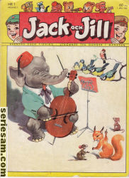 Jack och Jill 1957 nr 1 omslag serier