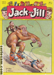 Jack och Jill 1957 nr 10 omslag serier