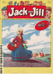 Jack och Jill 1957 nr 14 omslag serier
