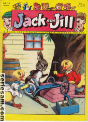 Jack och Jill 1957 nr 15 omslag serier