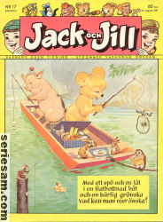 Jack och Jill 1957 nr 17 omslag serier
