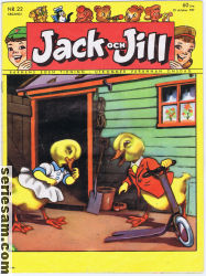 Jack och Jill 1957 nr 22 omslag serier