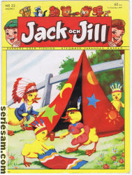 Jack och Jill 1957 nr 23 omslag serier