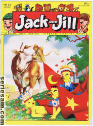 Jack och Jill 1957 nr 24 omslag serier
