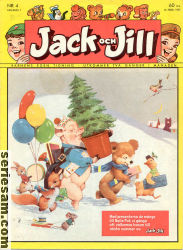 Jack och Jill 1957 nr 4 omslag serier