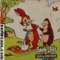 Jack och Jill serie-böcker 1957 nr 11 omslag serier