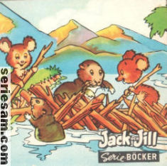 Jack och Jill serie-böcker 1957 nr 8 omslag serier