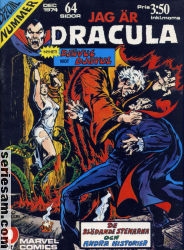 Jag är Dracula 1974 omslag serier
