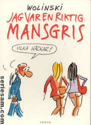 Jag var en riktig mansgris 1988 omslag serier Jag var en riktig mansgris 1988 omslag serier