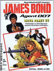 James Bond Agent 007 1986 omslag serier