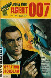 James Bond 1965 nr 1 omslag serier James Bond 1965 nr 1 omslag serier