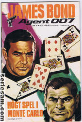 James Bond 1972 nr 18 omslag serier James Bond 1972 nr 18 omslag serier
