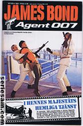 James Bond 1981 nr 69 omslag serier James Bond 1981 nr 69 omslag serier