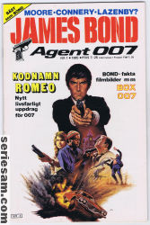 James Bond 1985 nr 1 omslag serier