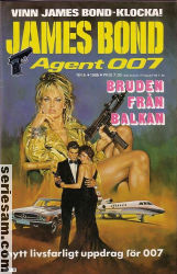 James Bond 1985 nr 6 omslag serier James Bond 1985 nr 6 omslag serier
