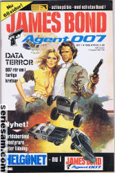 James Bond 1986 nr 1 omslag serier James Bond 1986 nr 1 omslag serier