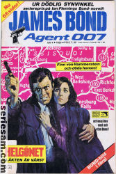 James Bond 1986 nr 4 omslag serier James Bond 1986 nr 4 omslag serier