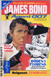 James Bond 1986 nr 5 omslag serier James Bond 1986 nr 5 omslag serier