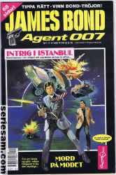 James Bond 1987 nr 11 omslag serier James Bond 1987 nr 11 omslag serier