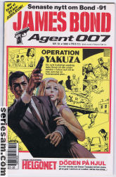 James Bond 1990 nr 10 omslag serier James Bond 1990 nr 10 omslag serier