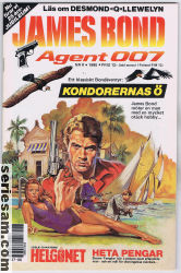 James Bond 1990 nr 6 omslag serier James Bond 1990 nr 6 omslag serier