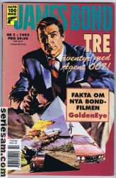 James Bond 1995 nr 2 omslag serier James Bond 1995 nr 2 omslag serier