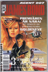 James Bond 1995 nr 4 omslag serier James Bond 1995 nr 4 omslag serier