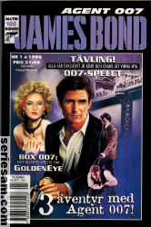 James Bond 1996 nr 1 omslag serier James Bond 1996 nr 1 omslag serier