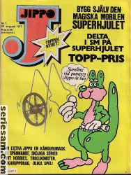 Jippo 1977 nr 1 omslag serier