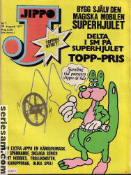 Jippo 1977 nr 1 omslag serier Jippo 1977 nr 1 omslag serier