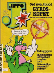 Jippo 1977 nr 8 omslag serier