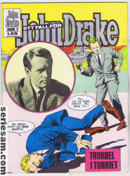 John Drake 1966 nr 1 omslag serier John Drake 1966 nr 1 omslag serier