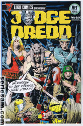 Judge Dredd 1985 nr 1 omslag serier Judge Dredd 1985 nr 1 omslag serier