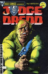 Judge Dredd 1986 nr 1 omslag serier